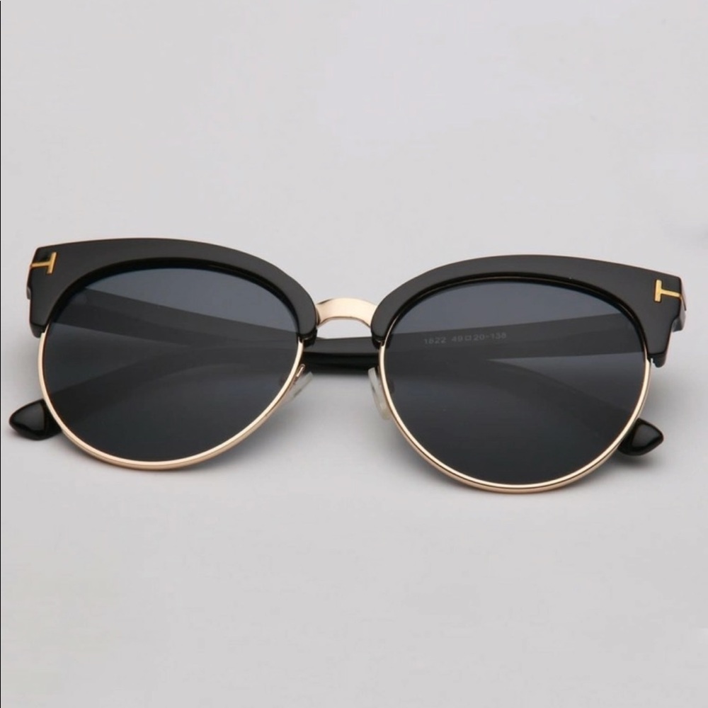 Semi Rimless Sunglasses